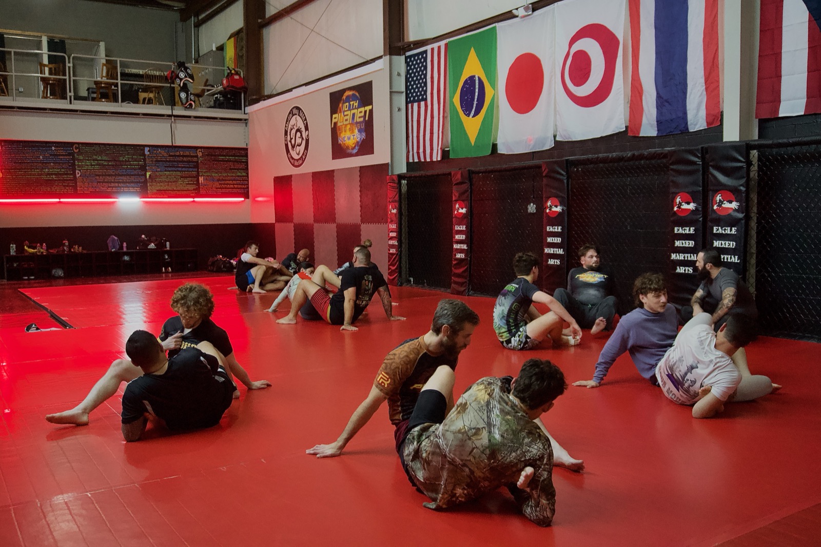 Adult no-gi jiu-jitsu program at 10th Planet Newton
